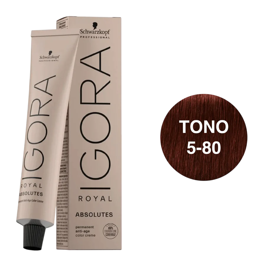TINTE IGORA ROYAL 5-80  X 60 ML