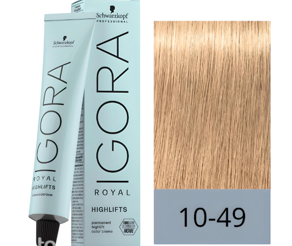 TINTE IGORA ROYAL 10-49  X 60 ML