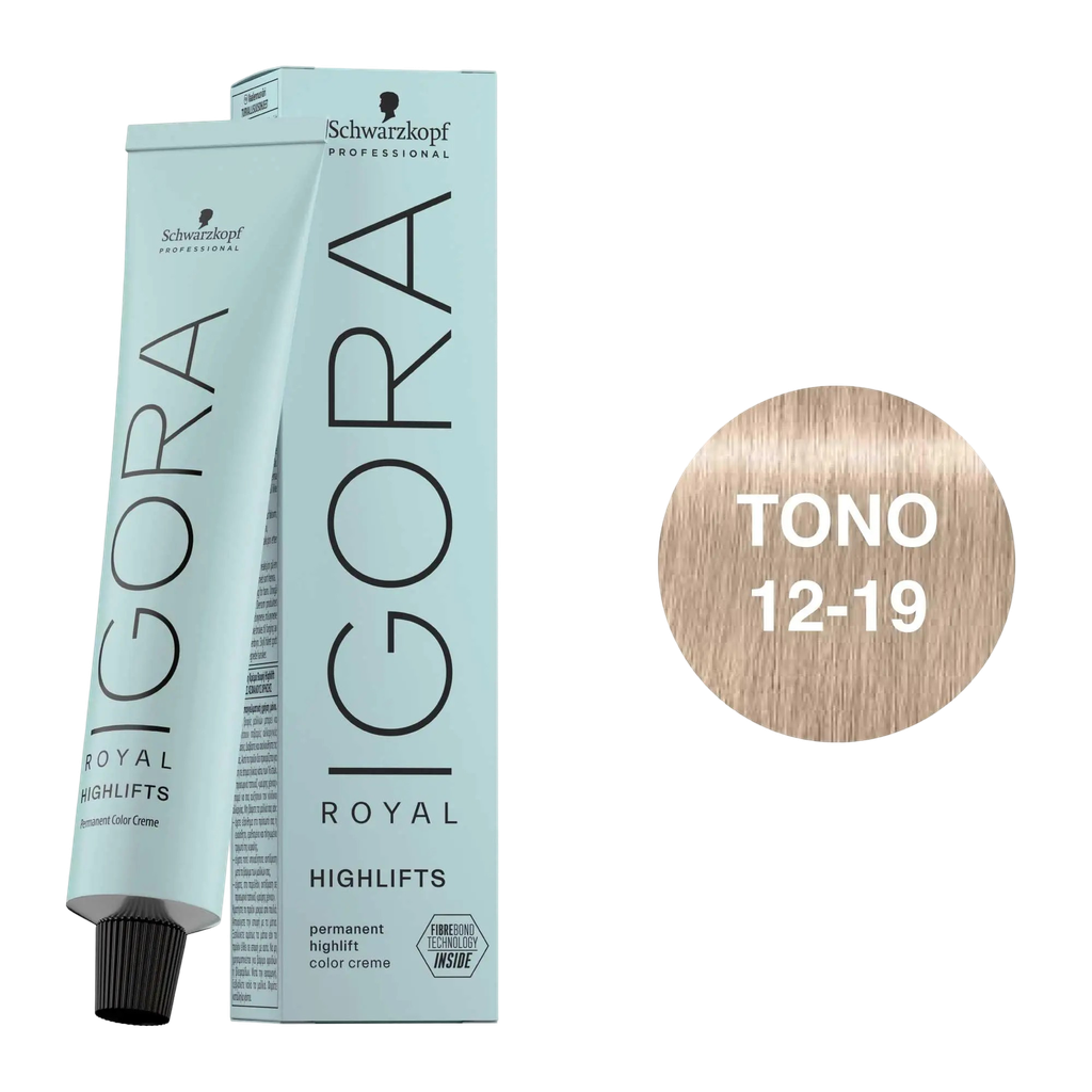 TINTE IGORA ROYAL 12-19  X 60 ML
