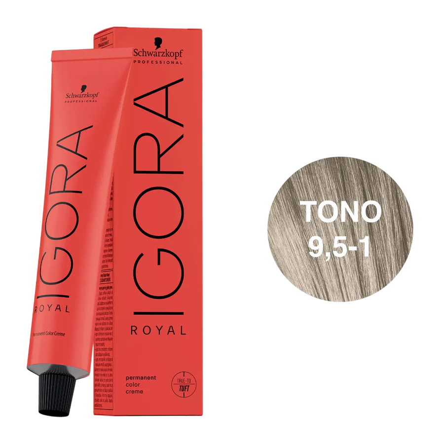 TINTE IGORA ROYAL 9.5-1  X 60 ML