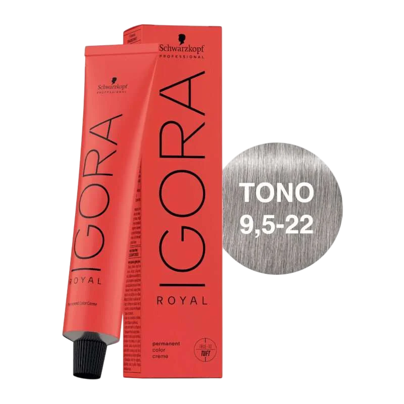 TINTE IGORA ROYAL 9.5-22  X 60 ML