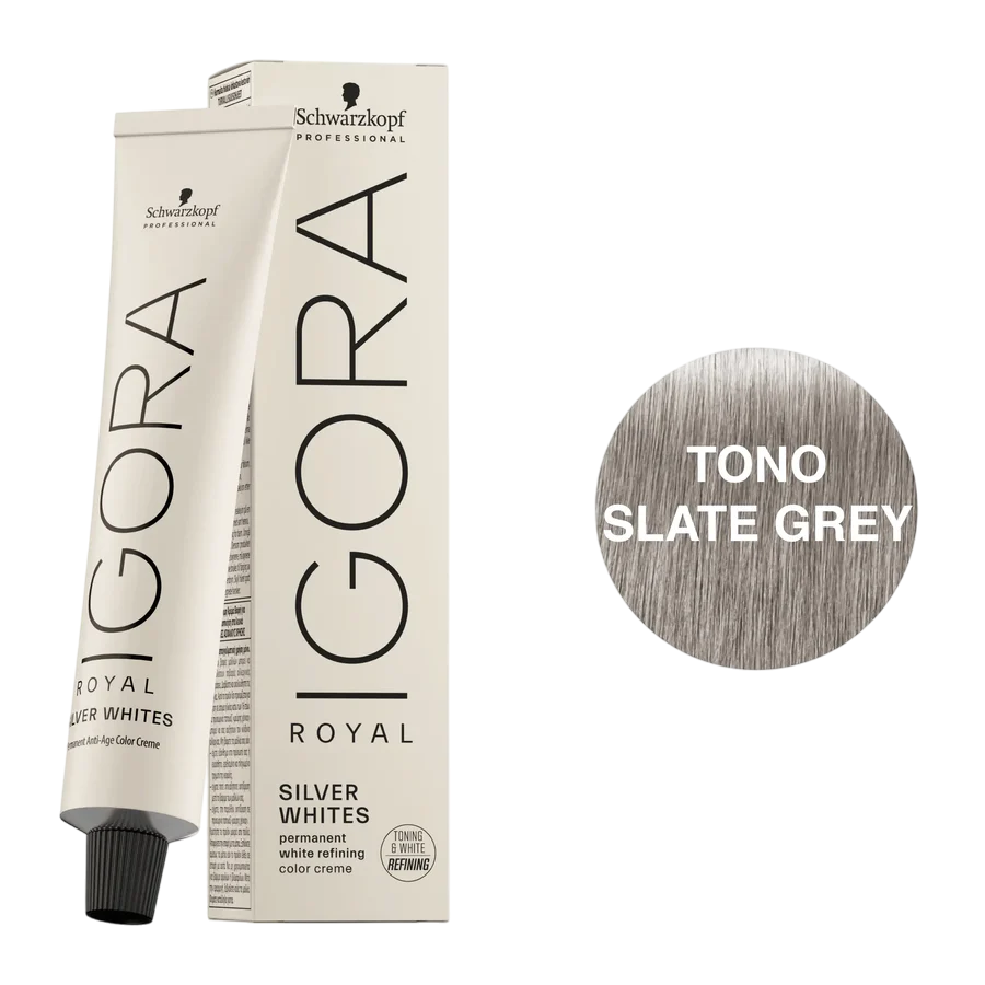 TINTE IGORA ROYAL SLATE GREY  X 60 ML