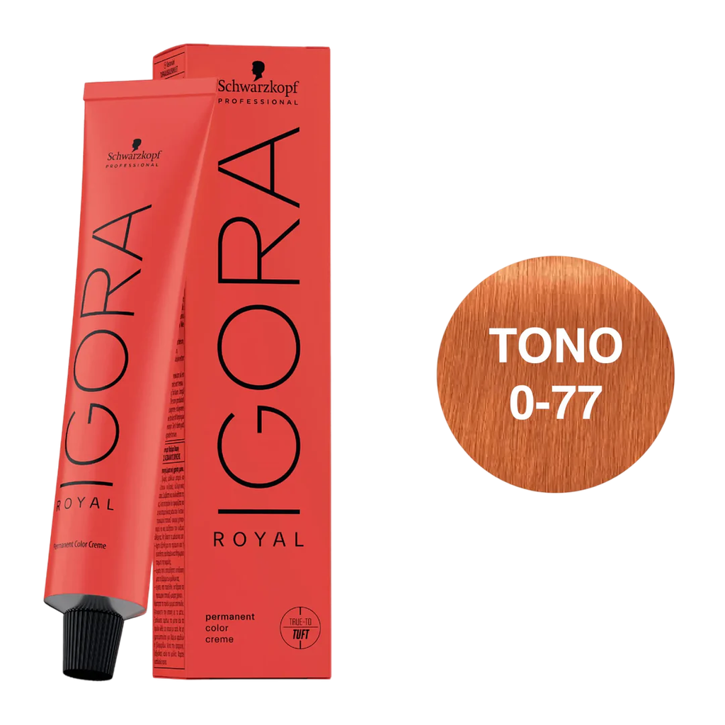TINTE IGORA ROYAL 0-77  X 60 ML