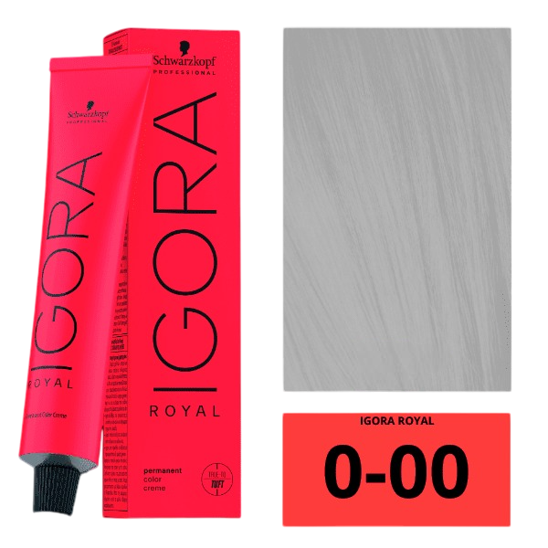 TINTE IGORA ROYAL 0-00  X 60 ML