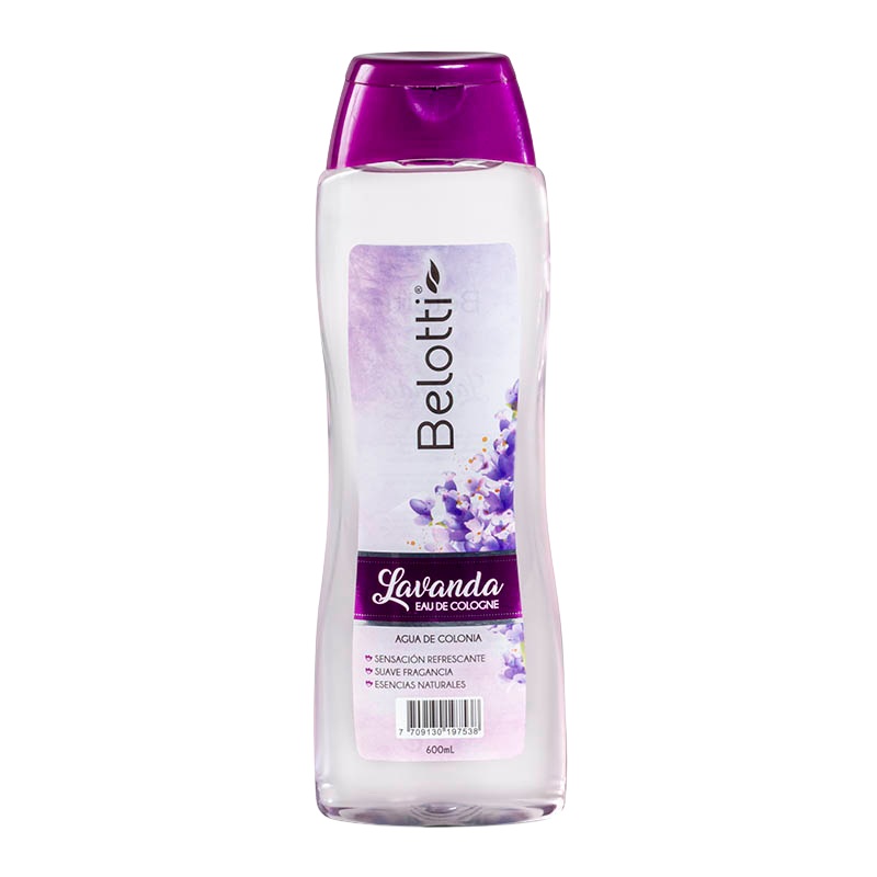 AGUA DE COLONIA BELOTTI LAVANDA X 600 ML