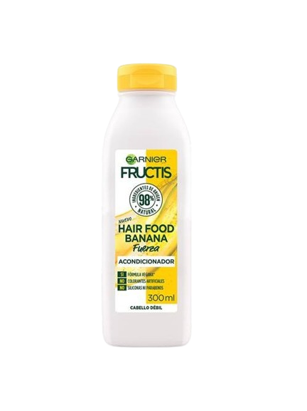 ACO GARNIER HAIR FOOD BANANA X 300 ML