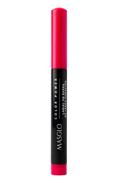LABIAL MASGLO EN BARRA LD COLOR POWER ROSA SEXY X 1.4 G