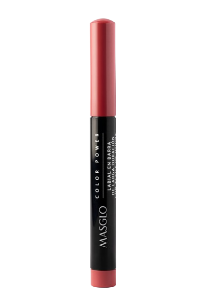 LABIAL MASGLO EN BARRA  LD COLOR POWER ROSA INTRIGANTE X 1.4 G