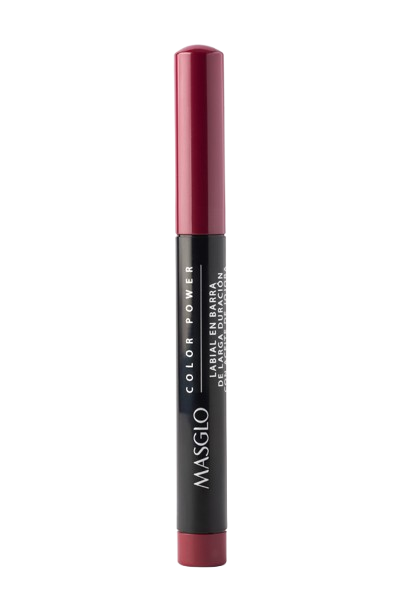 LABIAL MASGLO EN BARRA  LD COLOR POWER ROJO AUSENTE X 1.4 G