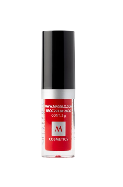 BRILLO LABIAL MASGLO SERUM HYDRAOIL ROJO FIESTA X 2 G