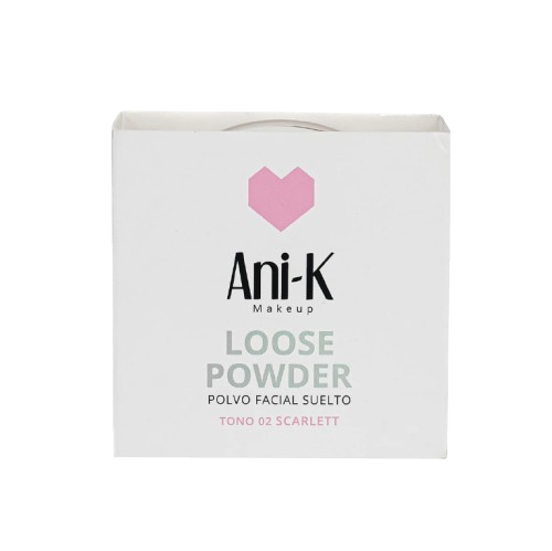 POLVO SUELTO ANI-K BONITA  SCARLETH 