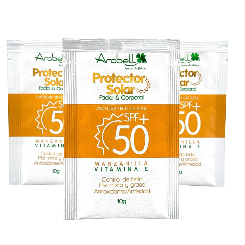PROTECTOR SOLAR AROBELL SPF 50+ X 10 GR