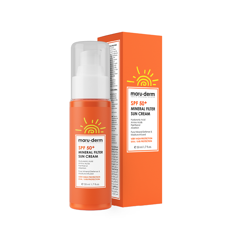 PROTECTOR SOLAR MARUDERM FILTRO 100% MINERAL  X 50 ML