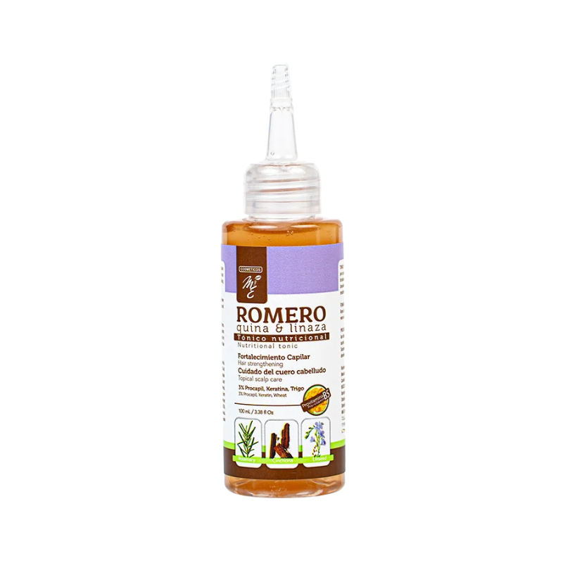 TONICO MYE ROMERO-QUINA Y LINAZA X 100 ML