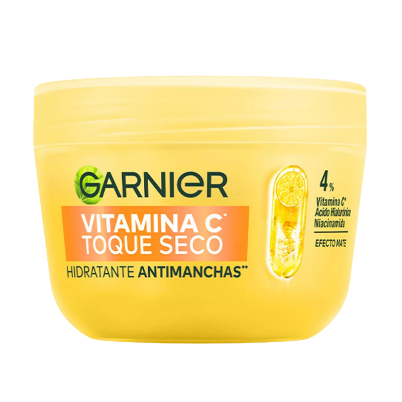 CREMA FACIAL GARNIER VITAMINA C TOQUE SECO X 85 G