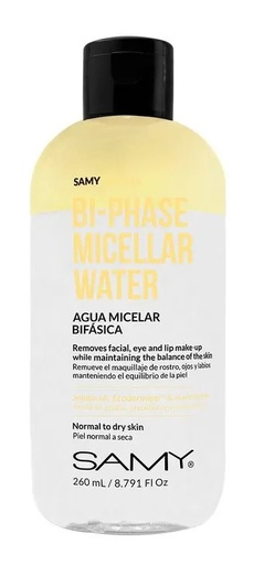 [59330173] AGUA MICELAR SAMY BIFASICA X 260ml