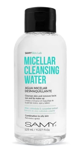 [59330207] AGUA MICELAR SAMY DESMAQUILLANTE SUAVE X 125 ML