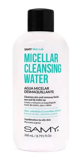 [59330208] AGUA MICELAR SAMY DESMAQUILLANTE SUAVE X 260 ML