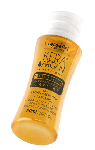 [59199259] AMPOLLA CRECEPEL KERA ARGAN EN CREMA X 20 ML