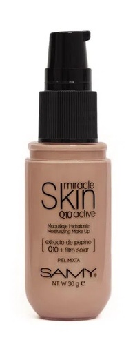 [6829001] BASE SAMY  LIQUIDA MIRACLE SKIN # 4 MIEL PROFUNDA