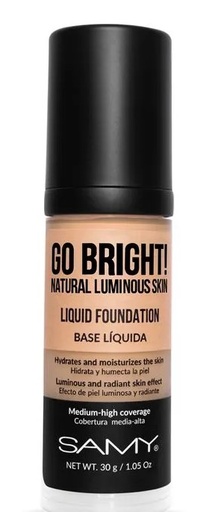 [68299233] BASE SAMY LIQUIDA GO BRIGHT # 5 TAN X 30 ML