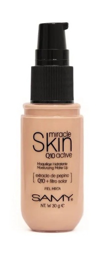 [6829015-0] BASE SAMY LIQUIDA MIRACLE SKIN # 1 LIGHT VANILLA-VAINILLA LIGERA