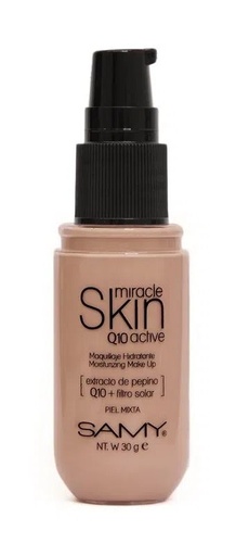 [6829002] BASE SAMY LIQUIDA MIRACLE SKIN # 3 DORADO NEUTRO