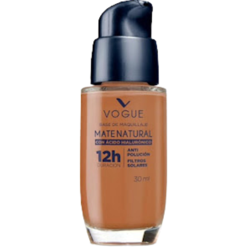 [68299226] BASE VOGUE MATE NATURAL CANELA X 30 ML