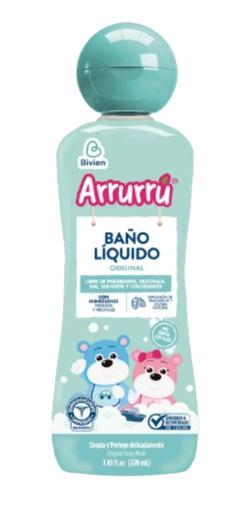 [59522057] BAÑO LIQUIDO ORIGINAL ARRURRU ORIG X220ml -BELLEZA EXPRESS-