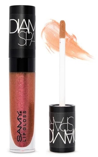 [68223010] BRILLO SAMY LABIOS DIAMOND SPARKS # 02 ROSA BRONCE