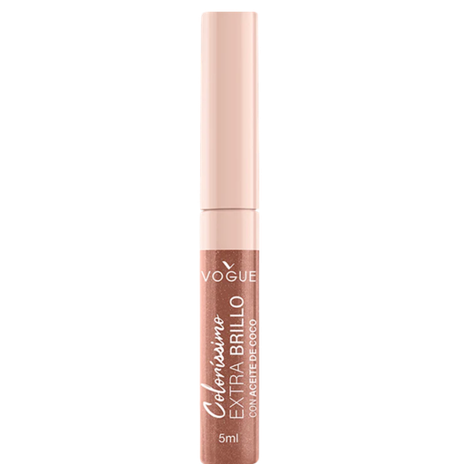 [68223426] BRILLO LABIAL VOGUE COLORISSIMO EXTRA BRILLO PLAYA X 5 ML