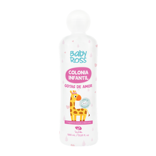 [68031090] COLONIA BABY ROSS GOTAS DE AMOR X 1000 ML -ROSS-