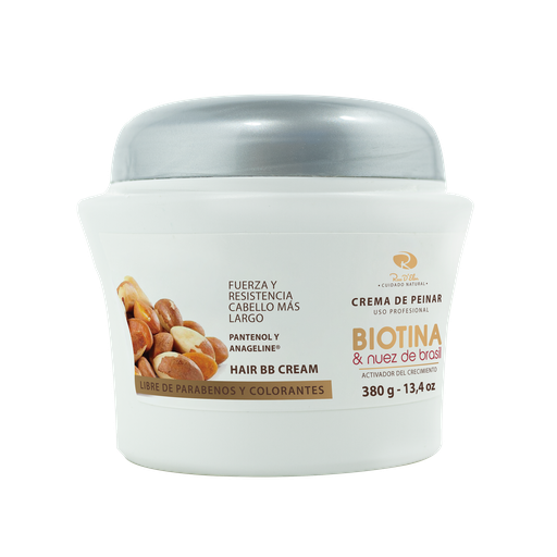 [59512488] CREMA DE PEINAR BIOTINA Y NUEZ DE BRASIL X380G