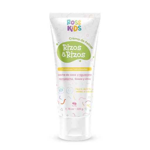 [59499101] CREMA DE PEINAR ROSS KIDS RIZOS Y RIZOS X 210 GR