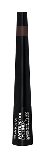 [6824016] DELINEADOR SAMY LIQUIDO PLUMON A PRUEBA DE AGUA 02 CAFÉ OSC-DARK BROWN