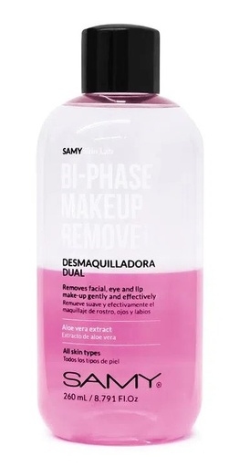 [6807706-1] DESMAQUILLADORA SAMY DUAL X 260 ML