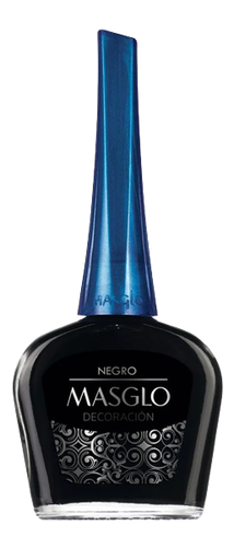 [046] ESM MASGLO DECORACION NEGRO X 13.5 ML