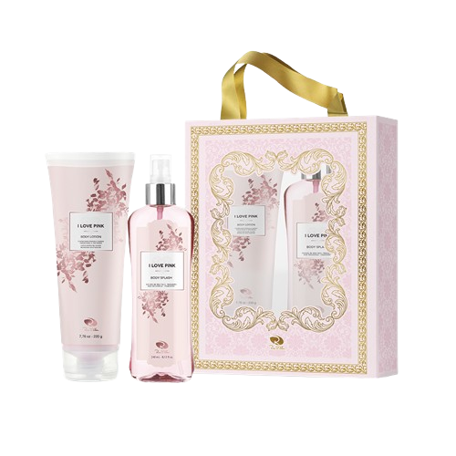 [59566109] EST ROSS D ELEN I LOVE PINK BODY SPLASH X 240 +B LOTION X 220 G