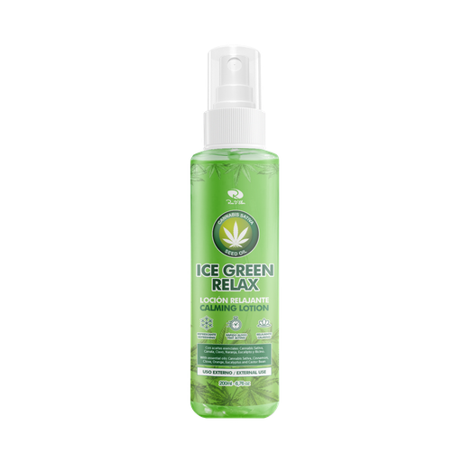 [59330132] LOCION MENTOLADA ICE GREEN X200 ML