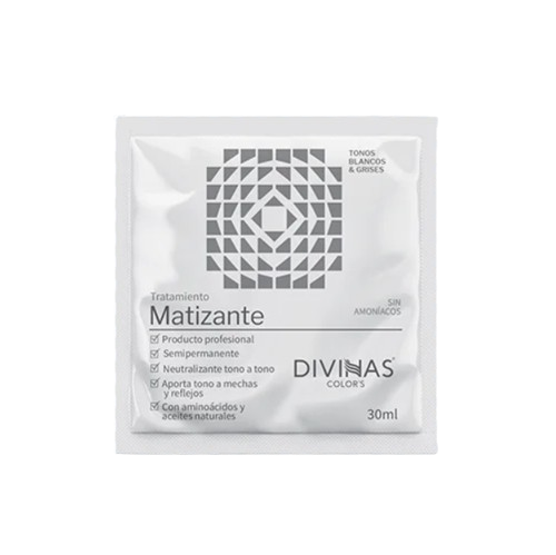 [59512513] MASC CAPILAR DIVINAS COLOR BLANCA Y GRISE X 30 GR