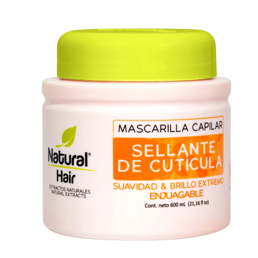 [6816010] MASC NATURAL HAIR SELLANTE DE CUTICULA X 600 ML