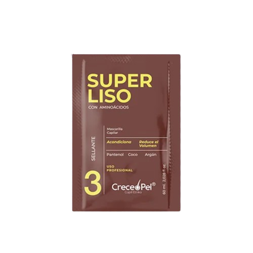 [59512617] MASC CRECEPEL AMINOACIDOS SELLANTE SUPER LISO PASO 3 SACHET