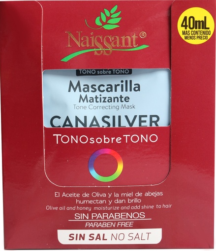 [5953053] MASC NAISSANT CANAS SILVER 40ML X 12unds
