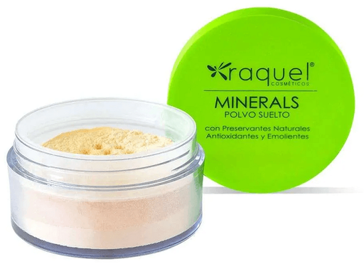 [68200287] POLVO SUELTO RAQUEL CON MINERAL 1A BANANA