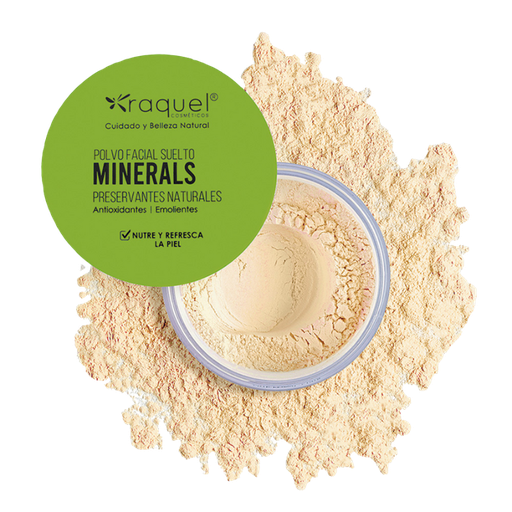 [68200287] POLVO SUELTO RAQUEL CON MINERAL 1A BANANA
