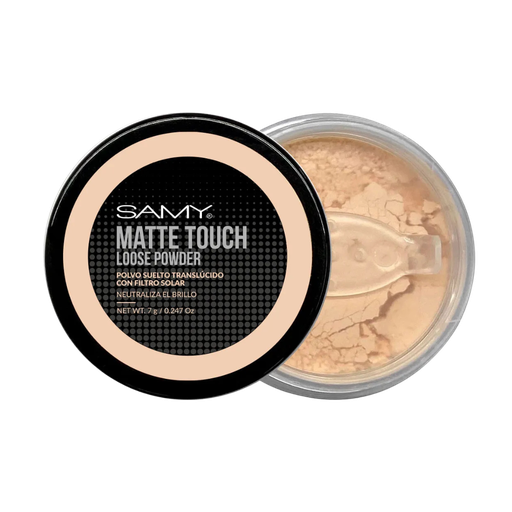 [68200323] POLVO SUELTO SAMY TRASLUCIDO TOUCH MATTE X 7 G