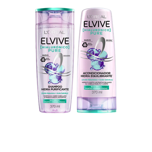 [59489258] SH + ACO ELVIVE HIALURO PURE X 370 ML