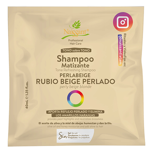 [59489164] SHAMPOO NAISSANT PERLA BEIGE X 40 ML
