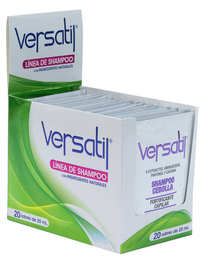 [59488962] SHAMPOO VERSATIL CEBOLLA X 20 ML