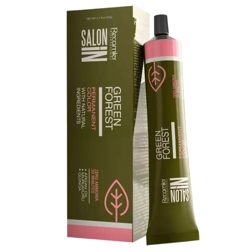 [59178239] TINTE SALOONIN GREEN FOREST 8.4 PERM COLOR -RECAMIER-